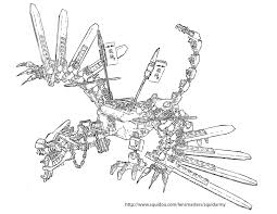 Ninjago Colouring Dragon Coloring Page Ninjago Coloring Pages Coloring Pages
