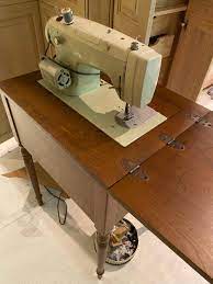 The kenmore sewing machines have an odd numbering system for their models. Sold Price Vintage Sears Kenmore Model 2142 Sewing Machine With Table September 5 0120 4 00 Pm Edt