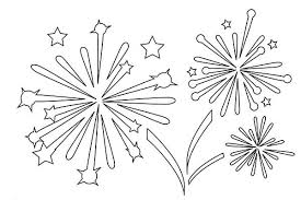 Fireworks, barbeque, ice cream, red, white, and blue. New Years Fireworks Coloring Page Download Print Online Coloring Pages For Free Color Nimbus In 2021 Fireworks Art Fireworks Fireworks Clipart