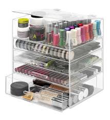 kim k acrylic makeup storage drawers