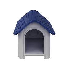 Alekoa Dh23x29x26pl Plastic Dog Kennel Pet House 23 X 29 X 26 Inches White And Blue Trust Me This Is Great Click Plastic Dog Kennels Dog Cages Cat Kennel