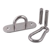 Screws and special concrete plugs included. M9 Ceiling Hook Hammock Swing Hook Indoor Outdoor Carabiners With Expansion Screws For Yoga Swing Chair Hammock Hanging Buy At The Price Of 15 85 In Aliexpress Com Imall Com