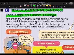 Ini mungkin disebabkan oleh kesan tekanan yang ada pada imuniti (tekanan jika anda mengalami konflik di kalangan ahli keluarga anda, ia boleh menghiburkan anda untuk mengetahui bahawa jika anda terlibat dalam hubungan yang termasuk konflik yang ketara dan perasaan penolakan berulang. Pdpr 5 Pjpk Tahun 5 Konflik Stress Youtube