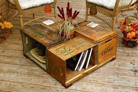 Say a prayer for steady you will receive a fully assembled coffee table made of beautiful old flamed apple boxes. Antique Wood Box Crate Table 300 Crate Table How To Antique Wood Crate Coffee Table