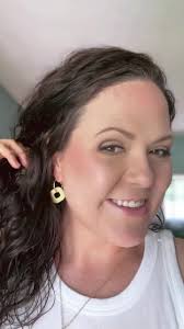 Pink Statement Hoop Earring, Lightweight Clay Earring, Nickel-Free