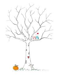 Fingerabdruck Baum Vorlage Birke Farben Eulen Verliebt Kurbis Herz Fingerabdruck Baum Baum Vorlage Fingerabdruck Baum Hochzeit