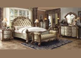 Acme Vendome Gold Bedroom Set Collection Gold Bedroom King Bedroom Sets Bedroom Furniture Sets