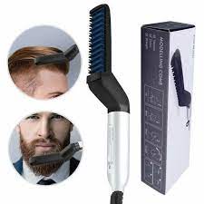 Mutli Functional Hair Comb Bead Straightener In 2021 Beard Straightening Hair Styler Hair And Beard Styles