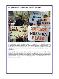 El mayor robo de la historia al bolsillo de los ecuatorianos. Informe Feriado Bancario Copia Bancos Ecuador