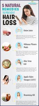 These are two best home remedies for hair loss treatments that actually work in male pattern baldness symptoms and female baldness pattern symptoms simultaneously. 5 Easy Home Remedies To Control Hair Loss Infographic