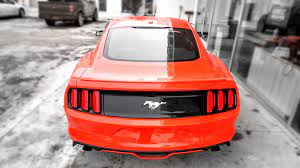 Competition Orange 2015 Ford Mustang Ecoboost Fastback Ford Mustang New Ford Mustang 2015 Ford Mustang