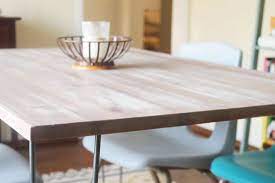 These kitchen island tables will fit any space. Acute Designs Ikea Hack Dining Room Table Diy Kitchen Table Ikea Dining Table Ikea Dining Table Hack