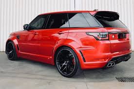New Lumma Clr Rs Body Kit For The Range Rover Sport Facelift