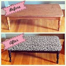 I was browsing through my old photos and found this post. Upcycled Coffee Table Turned Into A Bench Diy Old Coffee Tables Furniture Diy Diy Bench