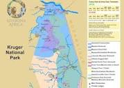 Kruger National Park Map - Map of Kruger Park Roads, camps, gates ...