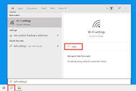 Click on the open network sharing and click the wireless network connection which is highlighted in blue link. How To Find Your Wifi Password On A Windows 10 Pc Hellotech How