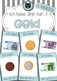 Ich Habe Wer Hat Geldscheine Munzen 1 Kl Unterrichtsmaterial Im Fach Mathematik In 2020 Rechnen Mit Geld Mathe 2 Klasse Mathespiele Grundschule