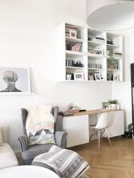 Mein Neuer Arbeitsbereich Im Wohnzimmer Einrichtungsideen Gastezimmer Einrichten Home Office Wohnen