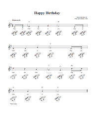 Maybe you would like to learn more about one of these? Happy Birthday 12 Hole Ocarina Sheet Music And Tab With Chords And Lyrics