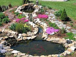 Pond Liner Blog Get Inspired By Beautiful Garden Pond Pictures Pond Landscaping Ponds Backyard Backyard Water Feature