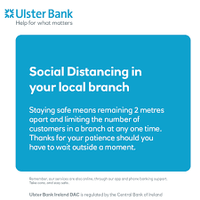 You may be contacted by email or telephone for your feedback on the service we provide. Ulster Bank On Twitter Remember Our Services Are Also Online Through Our App And Phone Banking Support Take Care And Stay Safe Https T Co Lrvkht821j Https T Co Vysotwjuof