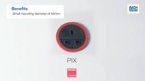 The stylish pix range is a collection of delicate, round sockets and connection units that can be used in many in order to design the website optimally and continuously improve it, bachmann uses cookies. Pix Bachmann