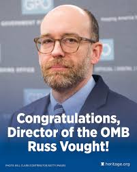 Congratulations Director Vought...