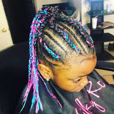 Rainbow Yarn Braids By Silky Roots Mixed Kids Hairstyles Kids Hairstyles Braids For Kids