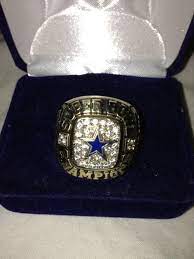 Dallas Cowboys Five V Time Super Bowl 10 Ct Gold Ring Dallas Cowboys Jewelry Cowboys Super Bowl Rings Dallas Cowboys