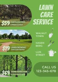 The fox difference is smarter. Online Green Lawn Care Service Flyer Template Fotor Design Maker