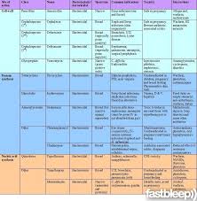 types of antimicrobial agents chart google search