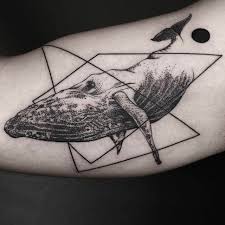 Black And White Turkey Tattoo Geometric Tattoos By Turkish Artist Okan Uckun Surreal Tattoo Tattoos Dot Tattoos