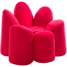 pre owned roche bobois mayflower armchair 1 500 liked on polyvore featuring home furniture chairs acc red armchair fabric armchairs fabric accent chair