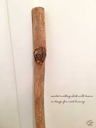 Not all walking sticks are great for hiking. A Diy Walking Stick Whittled From A Branch Rustic Crafts Chic Decor