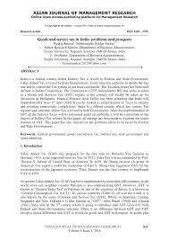 Service tax that is a tax charged and levied on taxable services provided by any taxable person in malaysia in the course and furtherance of business. Pdf Goods And Service Tax In India Problems And Prospects