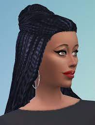 Birksches Sims Blog Braid Bun For Her Sims 4 Hairs Sims 4 Sims 2015 Hairstyles