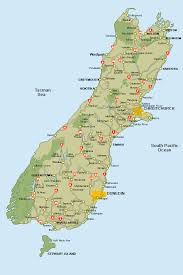 New Zealand Map South Island Nz South Island South Island Map Of New Zealand