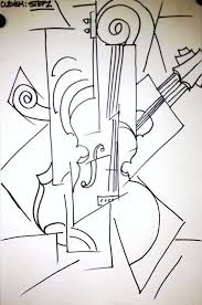 Cubism Music Instrument Lesson Plan Cubism Art Abstract Art Lesson Rhythm Art