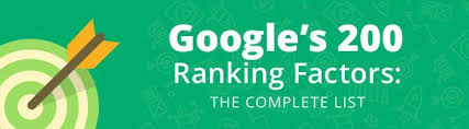 Google Ranking Factors The Complete List Google Ranking Online Marketing Social Media Viral Marketing