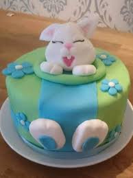 Motivtorte Hase Ostern Wiese Fondanttorte Cake Motivtorte Fondant Torten Lecker