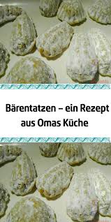 Barentatzen Ein Rezept Aus Omas Kuche Rezepte Barentatzen Rezept Omas Kuche