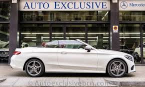 Mercedes C 220 D 4matic Cabrio Amg Auto Exclusive Bcn Mercedes C 220 Mercedes Autos