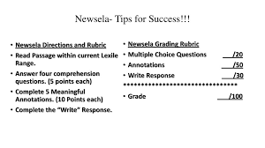 To view answer keys from a teacher account, follow these steps. Newsela Tips For Success Ppt Download