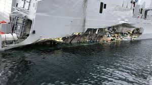 Helge was a famous explorer from norway. Norwegian Frigate Takes On Water After Collision With Oil Tanker The Independent Barents Observer
