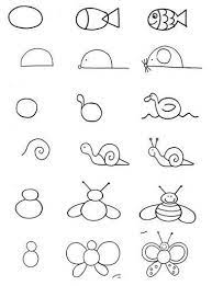 Here you could find the step by step description of drawing. Pedagogical Drawing Teaching Some Simple Drawings To Their Students Some Students Pedagogic Easy Drawings Drawing Lessons For Kids Cute Easy Drawings
