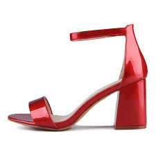 Червени дамски елегантни сандали Odila ⋙ на цена 19,95 лв — Fashionzona