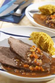 Orientalischer Sauerbraten Mit Ingwer Und Rosinen Mezze Sauerbraten Orientalisch Rezepte Sauerbraten Einfach Kostlich