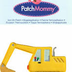 PatchMommy Digger Excavator Patch, Iron On/Sew On - Appliques for Kids Baby
