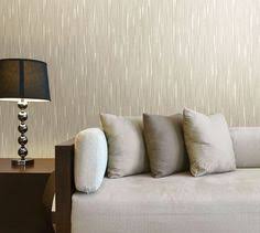 Simple Ide Desain Wallpaper Dinding Ruang Tamu Minimalis Kecil Motif Garis Elegan Mempesona Cantik Mewah Terbaru Dinding Desain Interior Ide Dekorasi Rumah
