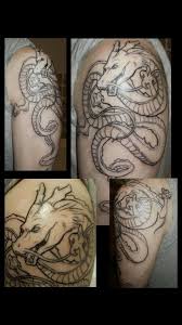 Is that a dragon ball manga fan we see try to search for the best shenron tattoo design? Love This Shenron Dragon Ball Z Tatuajes Dragones Tatuajes Dragones